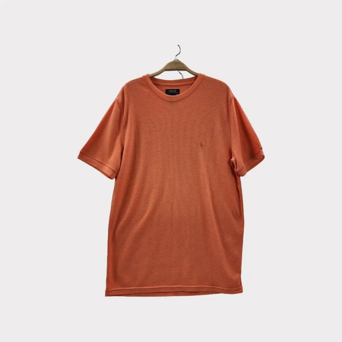 [M] Ralph Lauren Waffle Round Short Sleeve Tee