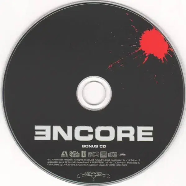 Eminem - Encore (CD + DVD) 일본반 2004 민트급