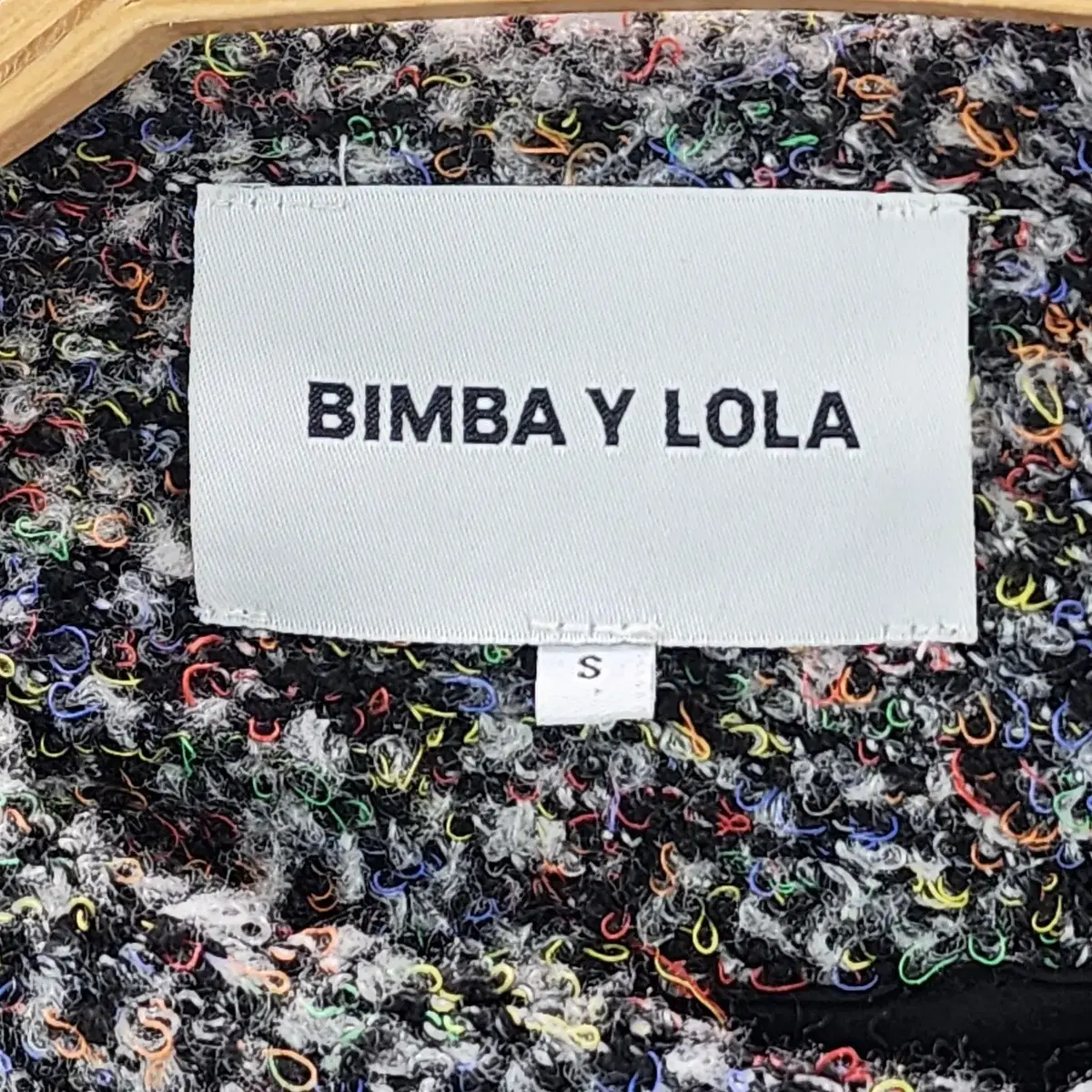 [S] BIMBA Y LOLA 빔바이롤라 트위드 집업 자켓