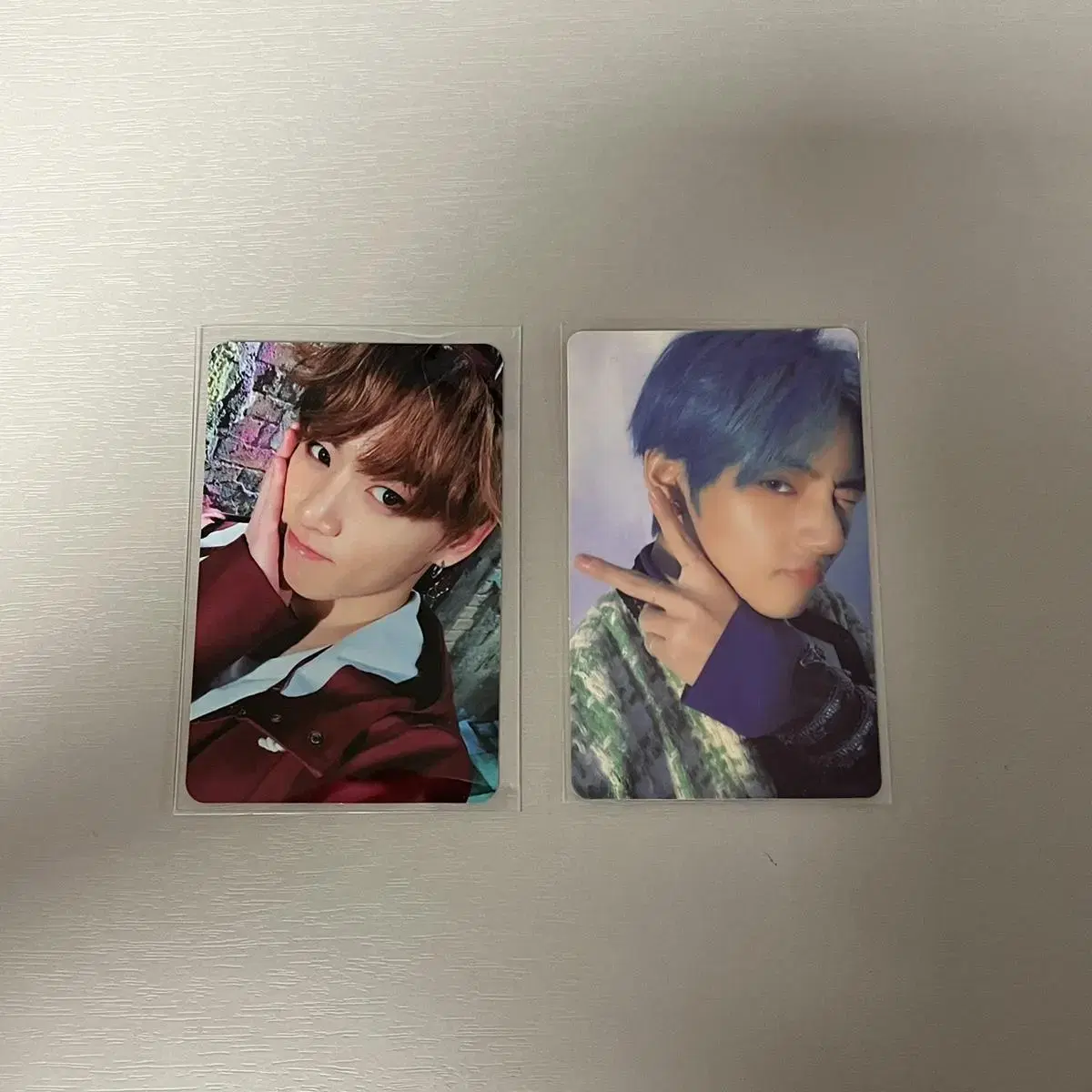 방탄 정국,태형 포카