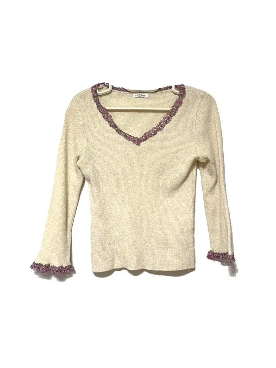 Vintage lace long sleeve t-shirt