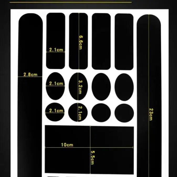 자전거 체인 보호 가드 스티커 스크레치 프레임 MTB 20종