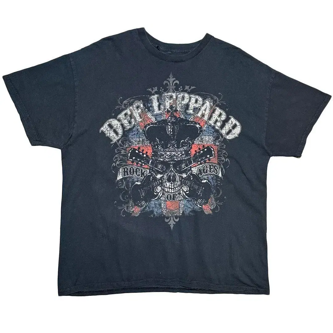 Def Leppard Rock Band 2012 Tour T-Shirt