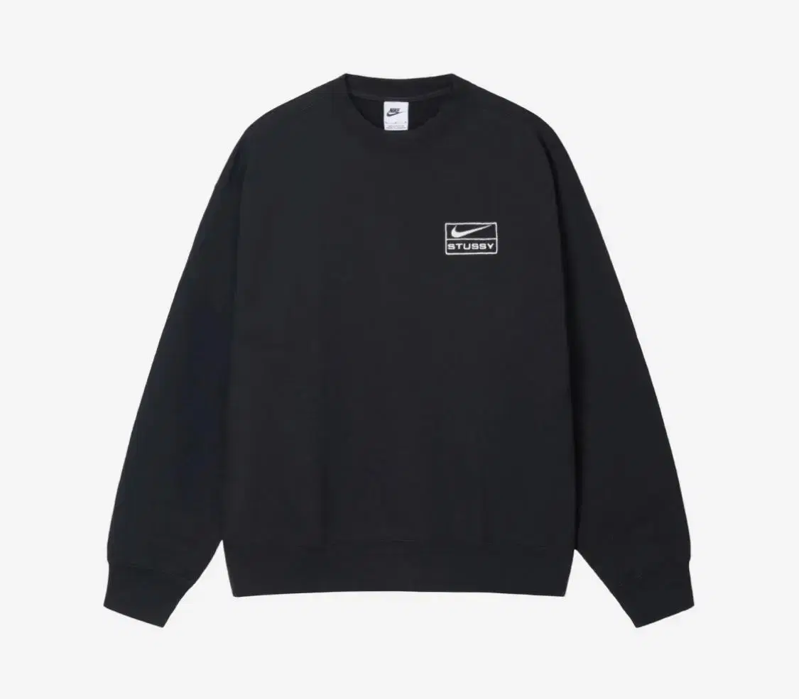 L) Nike Stussy Natusi Man-to-Man Black New for sale