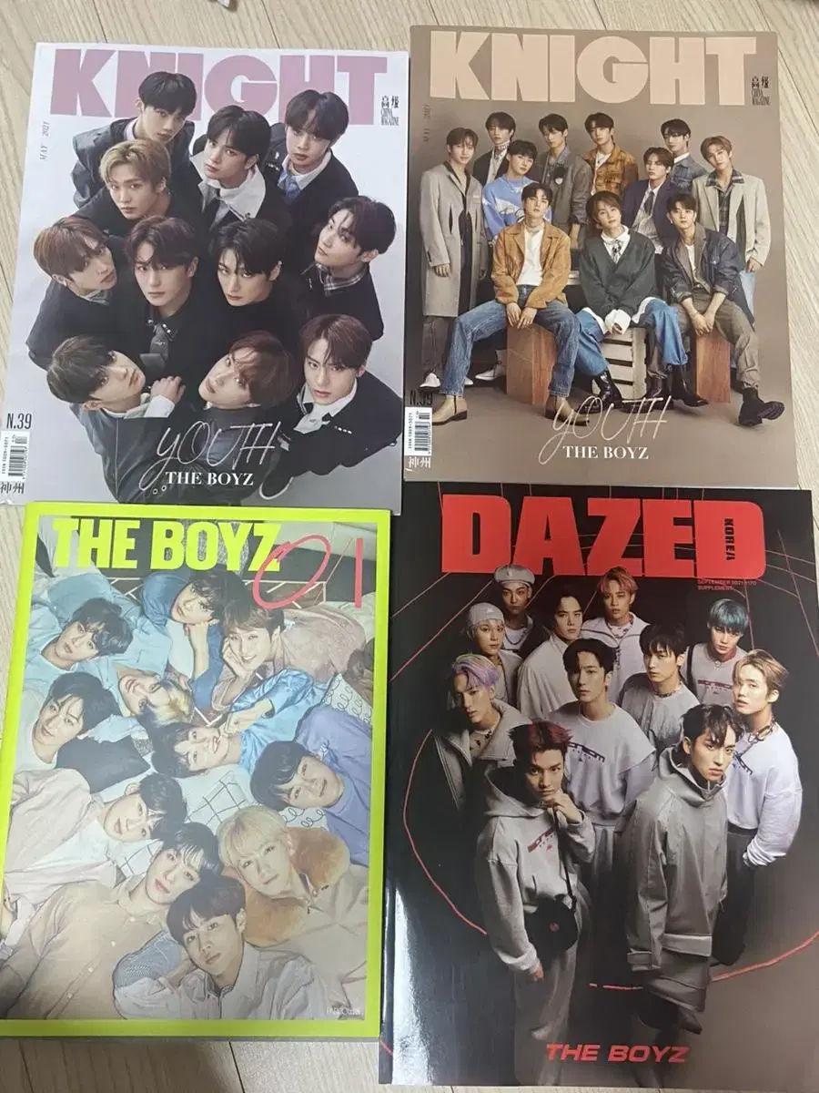 The Boyz magazine dey sell (parco dey dey Chinese magazine) See description!