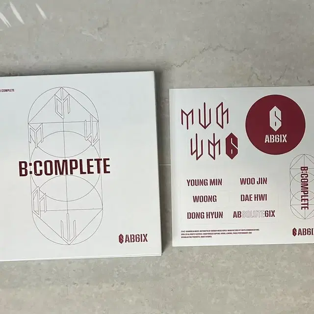 AB6IX 미니앨범1집 'B:COMPLETE' (데뷔 앨범)