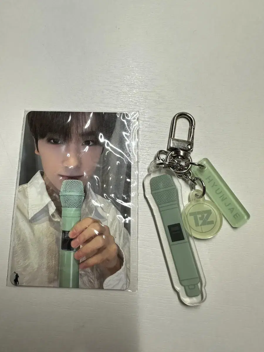 The Boyz hyunjae Generation Mike keyring md photocard incl.