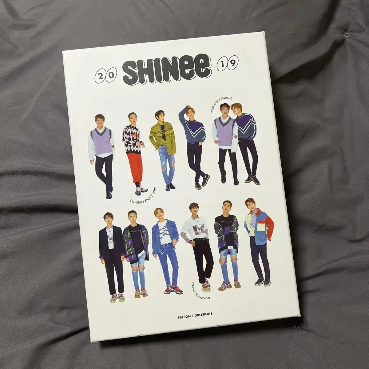 SHINee 2019 seasons greetings Season's Greetings