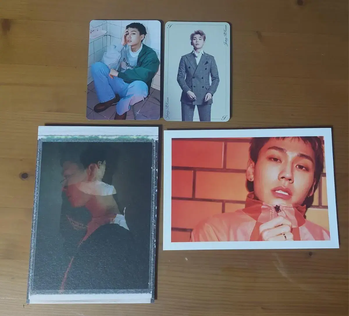 BTOB jung ilhoon polaroid photocard