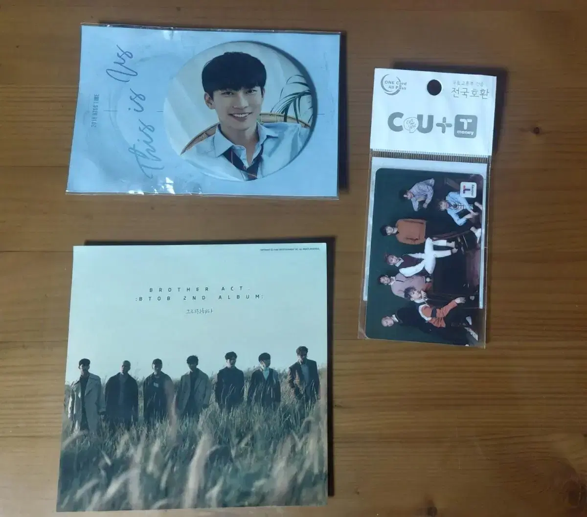 BTOB seo eunkwang Pinbadges sticker Transportation kards