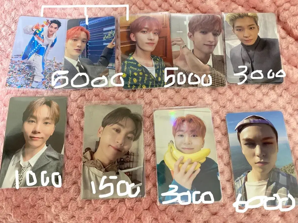 dk wonwoo seungkwan vernon photocard FeatherSun FML RinseRae Bu SeokSoon