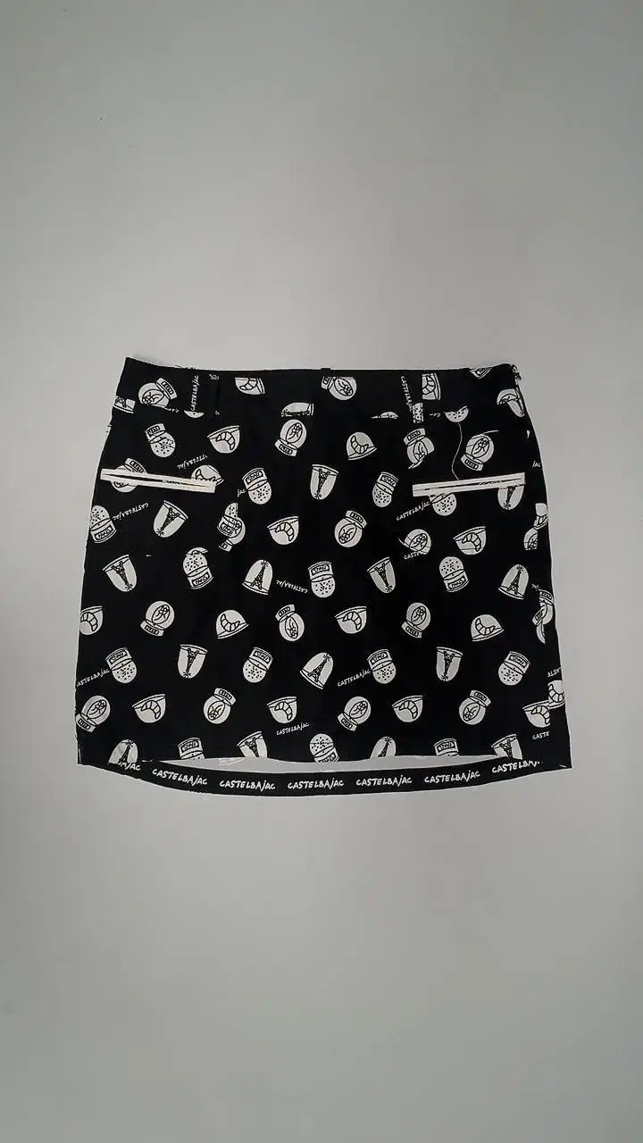 No. 5080 Castelbajac [bom yeoreum] Women's Golf Skirt 30 in.