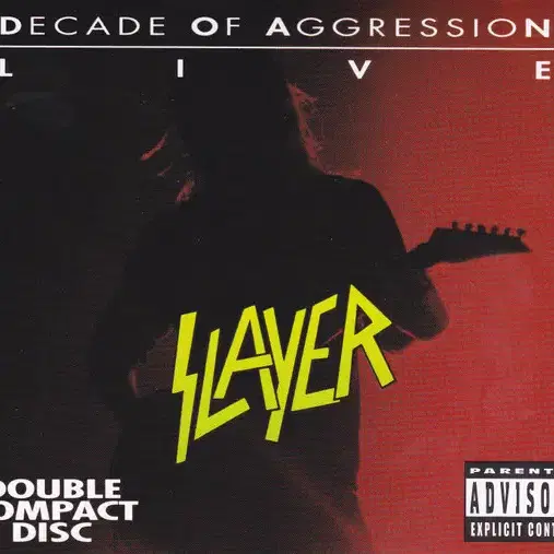 Slayer - Decade Of Aggression (CD) 미국반