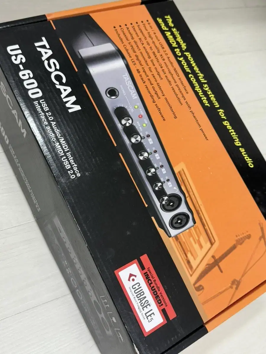 타스캠 오인페 TASCAM US-600 오디오인터페이스