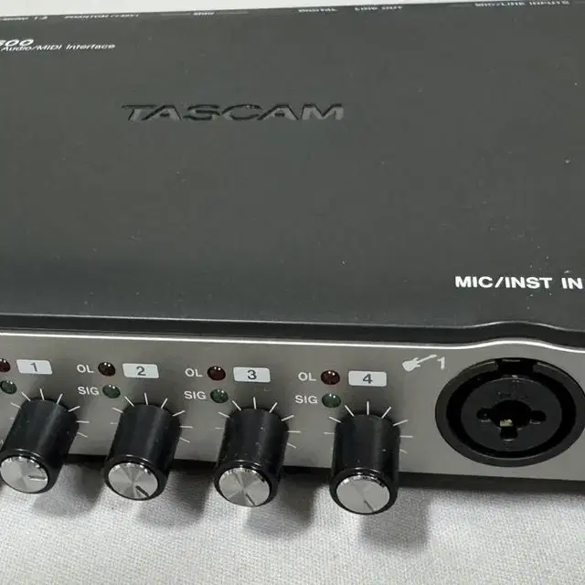 타스캠 오인페 TASCAM US-600 오디오인터페이스