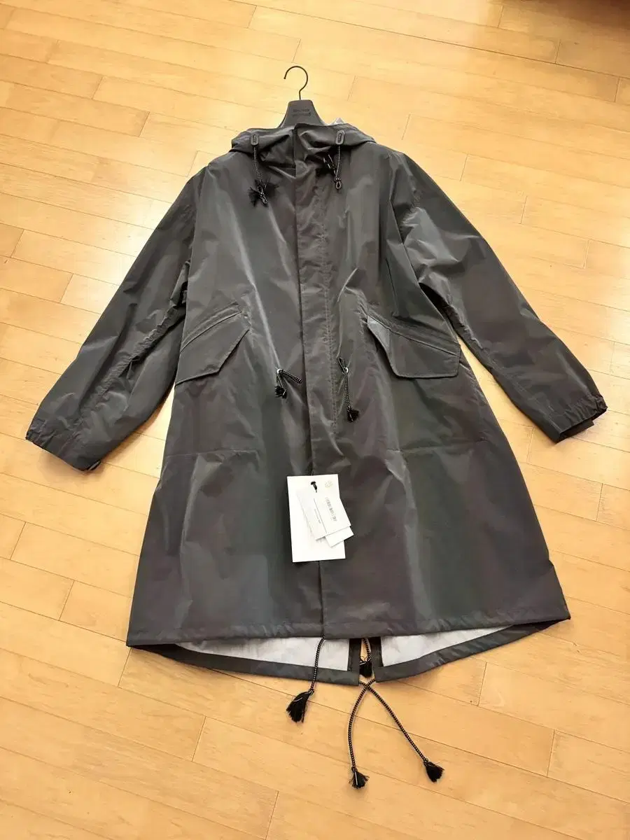 [Anderson Belle] ian Iridescent M-51 Parka awa258u,CHARCOAL