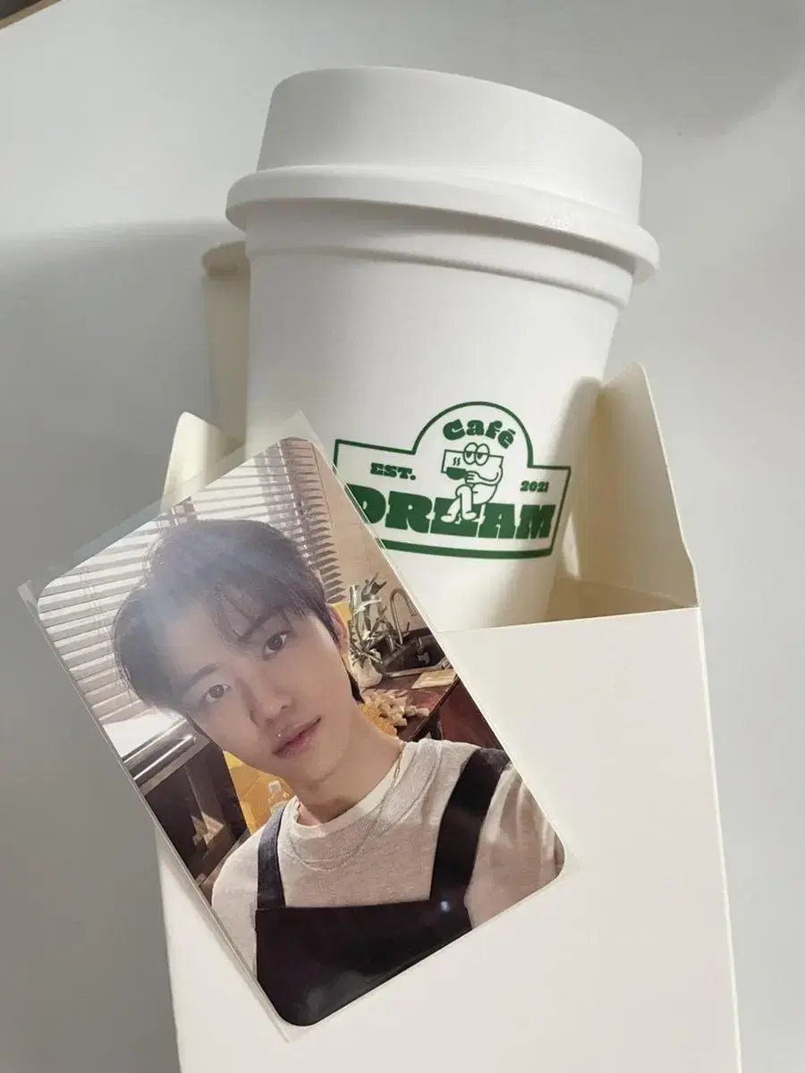 NCT Dream Chill Dream Cafe Reusable CupPhotocard SetWTS