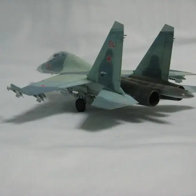 1/72 SU-27 전투기 프라모델 모형