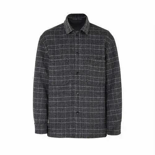 Tie Foreman Wool Check Shirt Jacket sell [New]