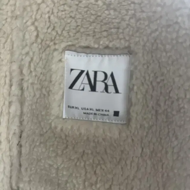 ZARA 자라 남성 무스탕 라이더 재킷