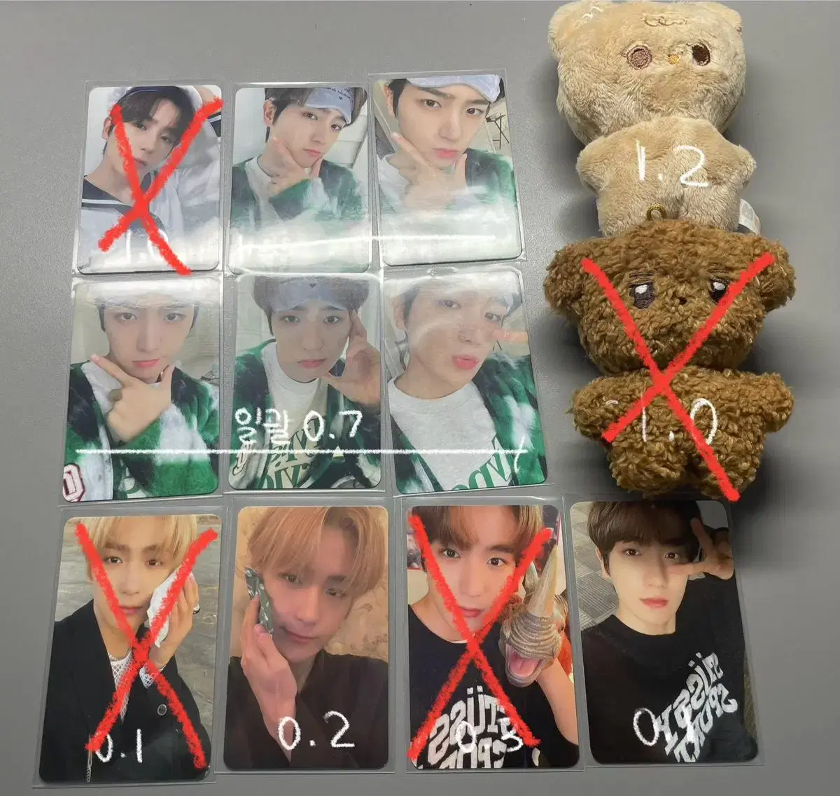 The Boyz hyunjae sunwoo q photocard Photocard doll WTS