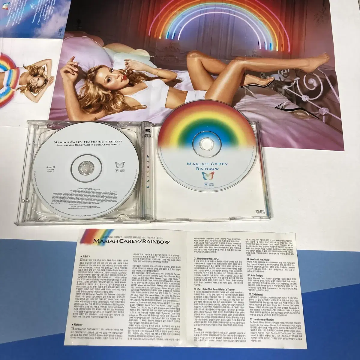 [중고음반/CD] 머라이어캐리 7집 Rainbow 스페셜에디션 2CD