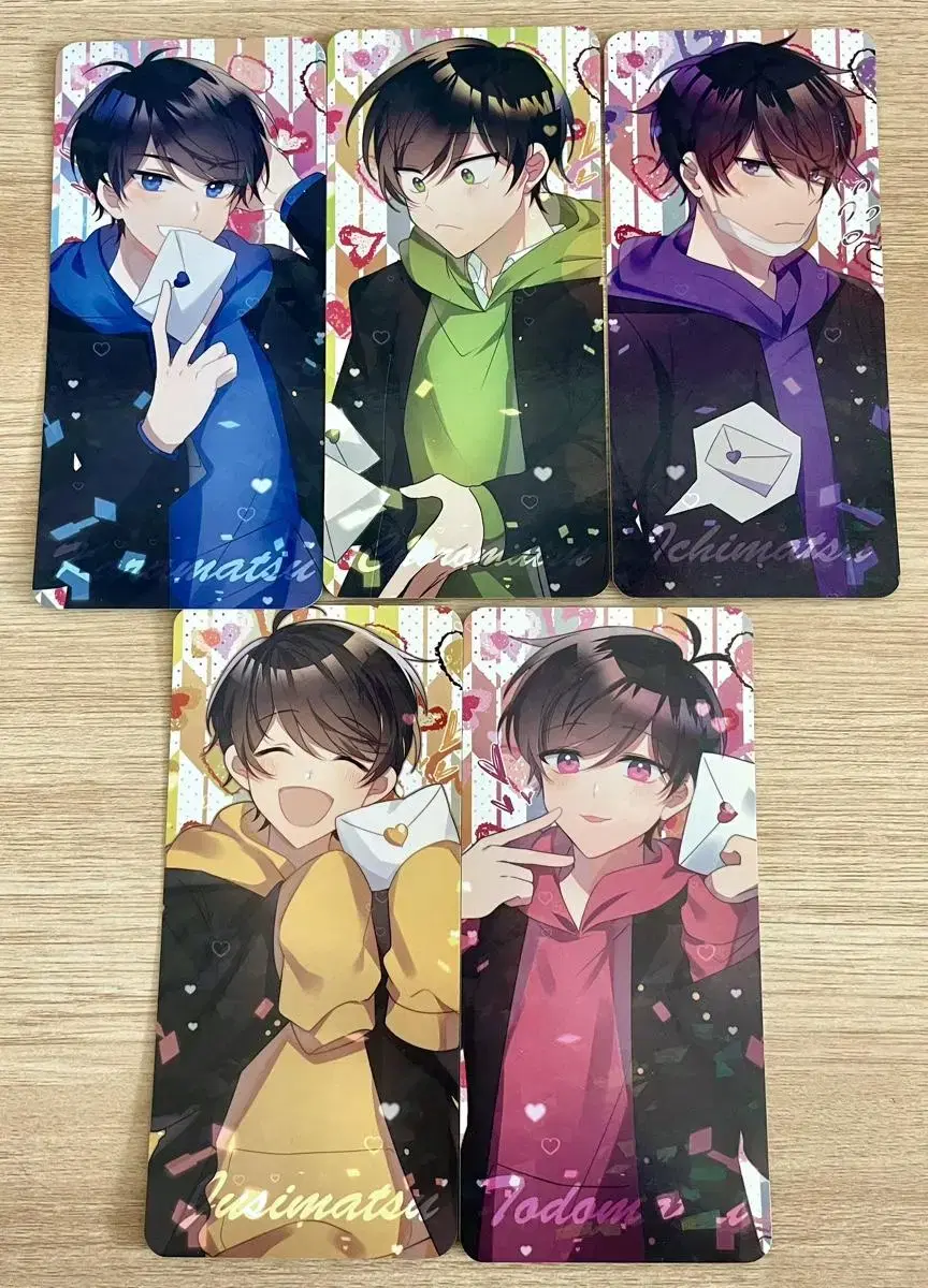 Osomatsu Award Photo Card Sticker