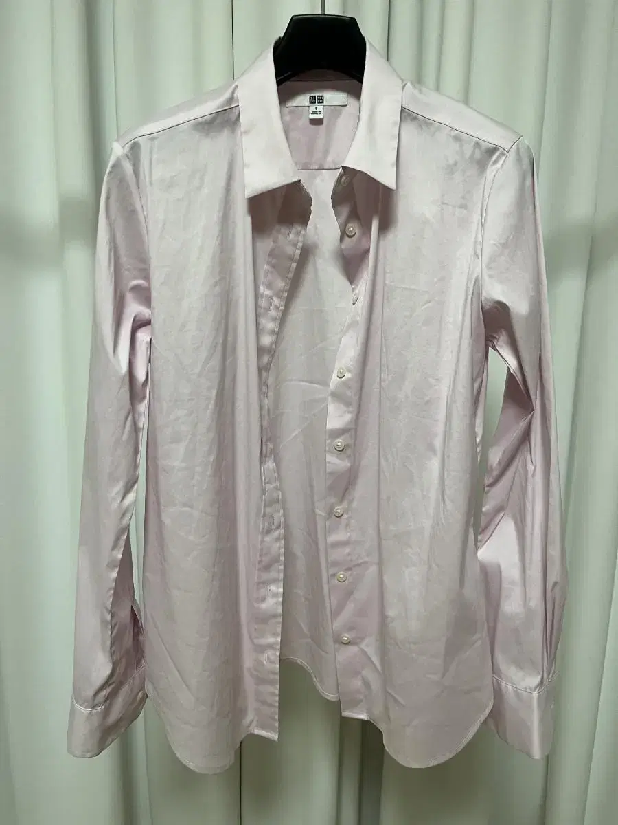 Uniqlo Light Pink Dress Shirt Southern Women's Size S