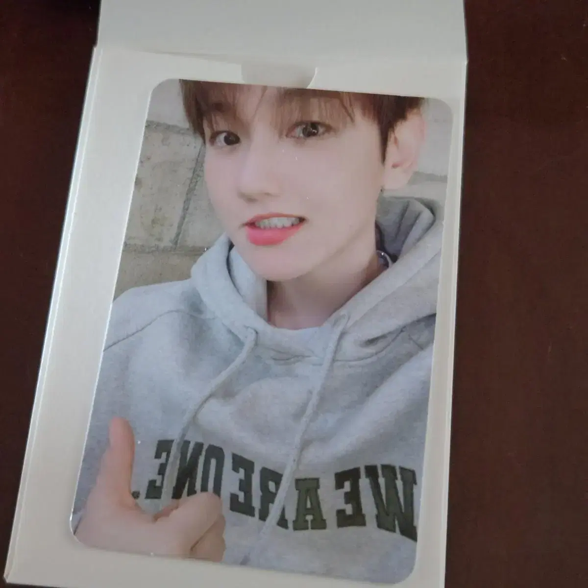 Exo baekhyun seasons greetings tc Photocard