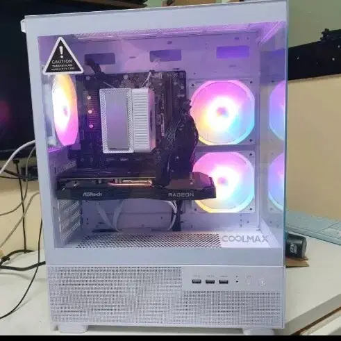 배그 프래임3배 라이젠 7500F 그래픽 RX 7600 8G 컴퓨터