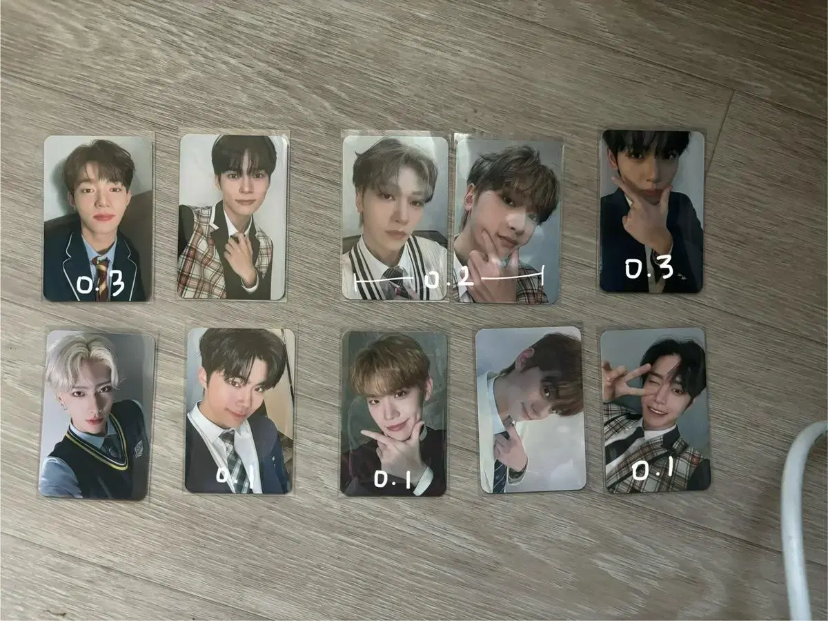 (bulk 0.5) zb1 SchoolLux photocard WTS