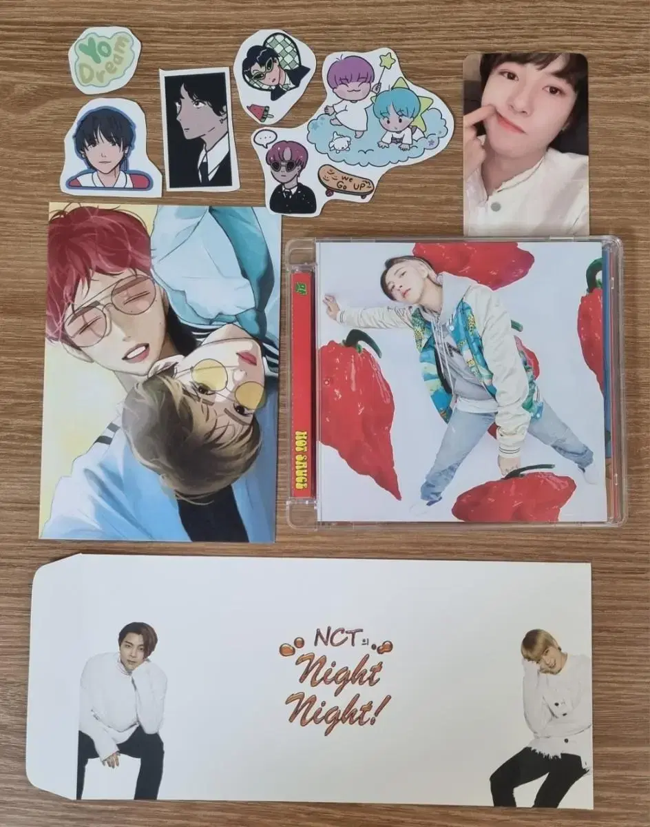 NCT Unofficial Goods & Hot Sauce Flavors renjun Jewelry Case Bulk Wts.