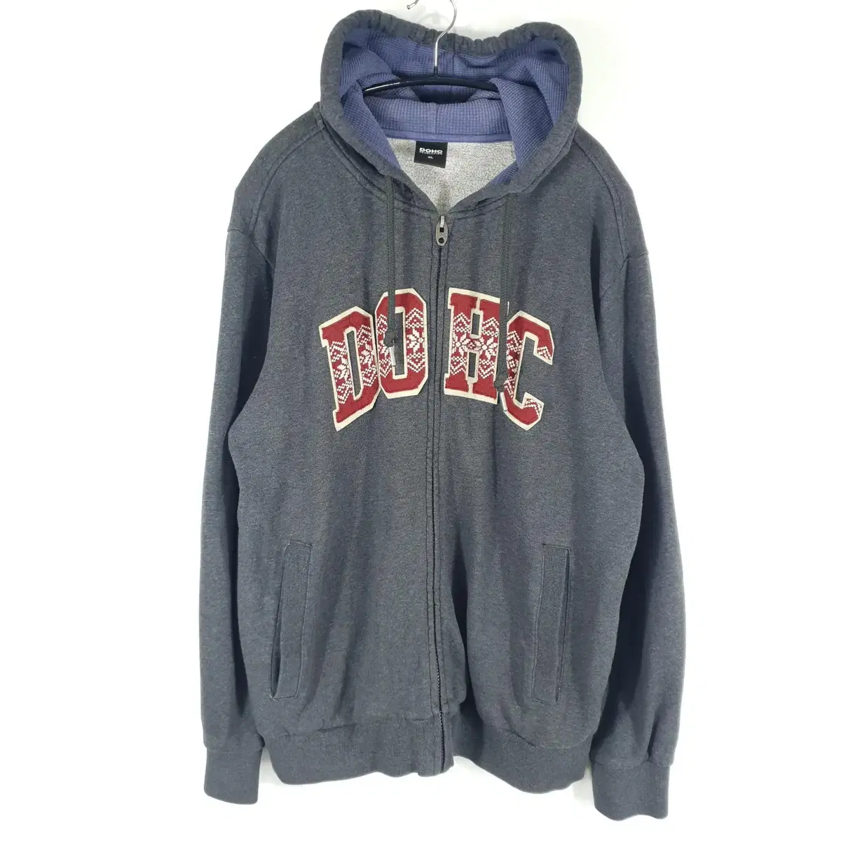 DOHC brushed hood zip-up XL_i178