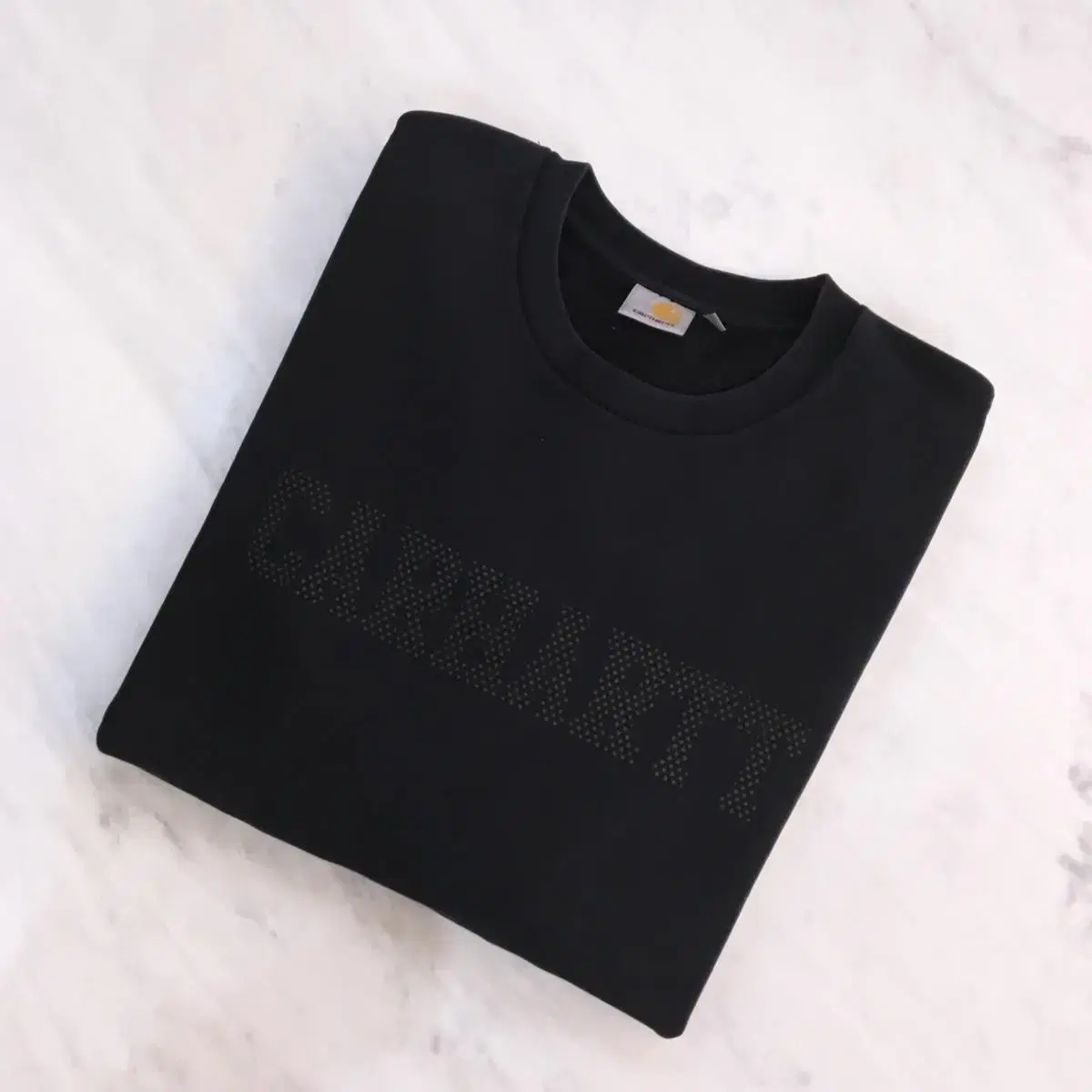 Carhartt 칼하트 블랙 프린팅 맨투맨 / 남자 105 사이즈