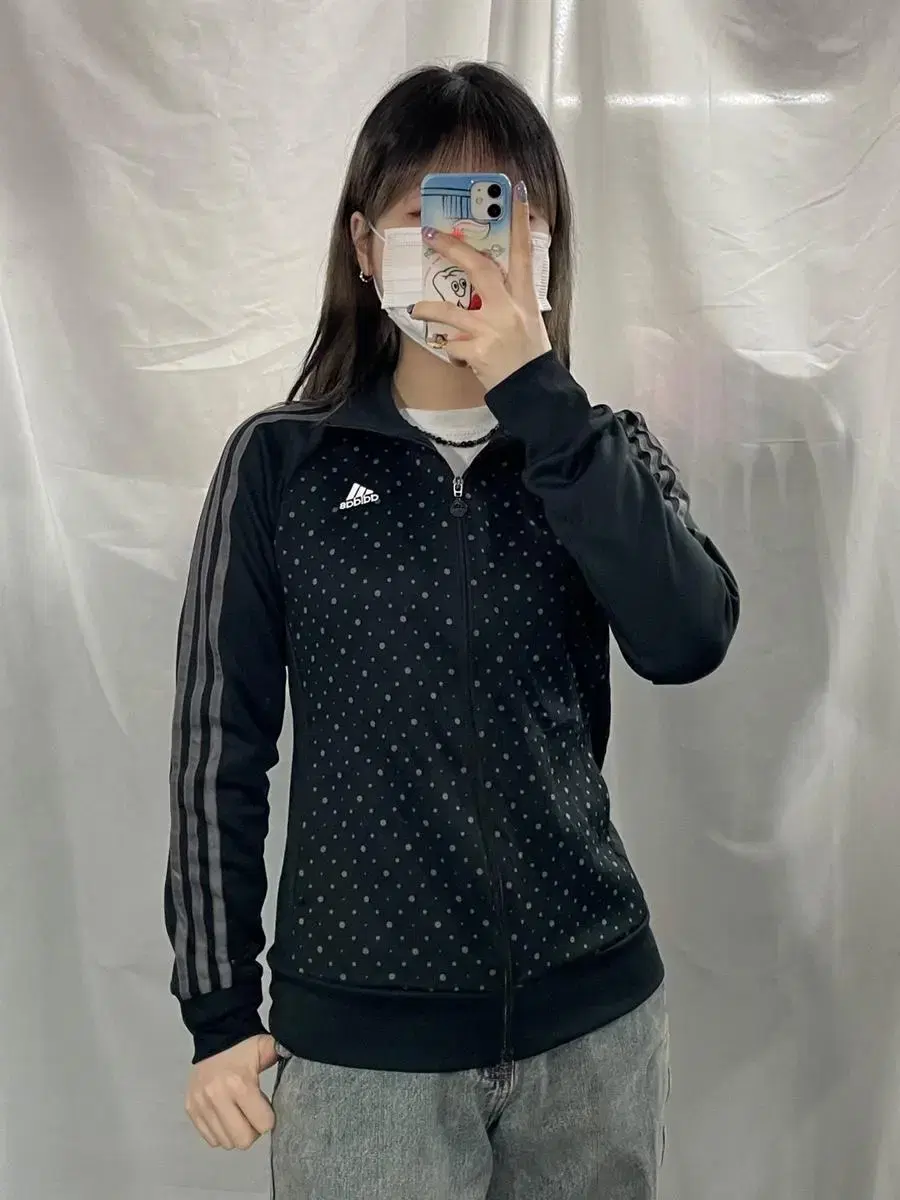 adidas Dot Pattern Jersey Black M