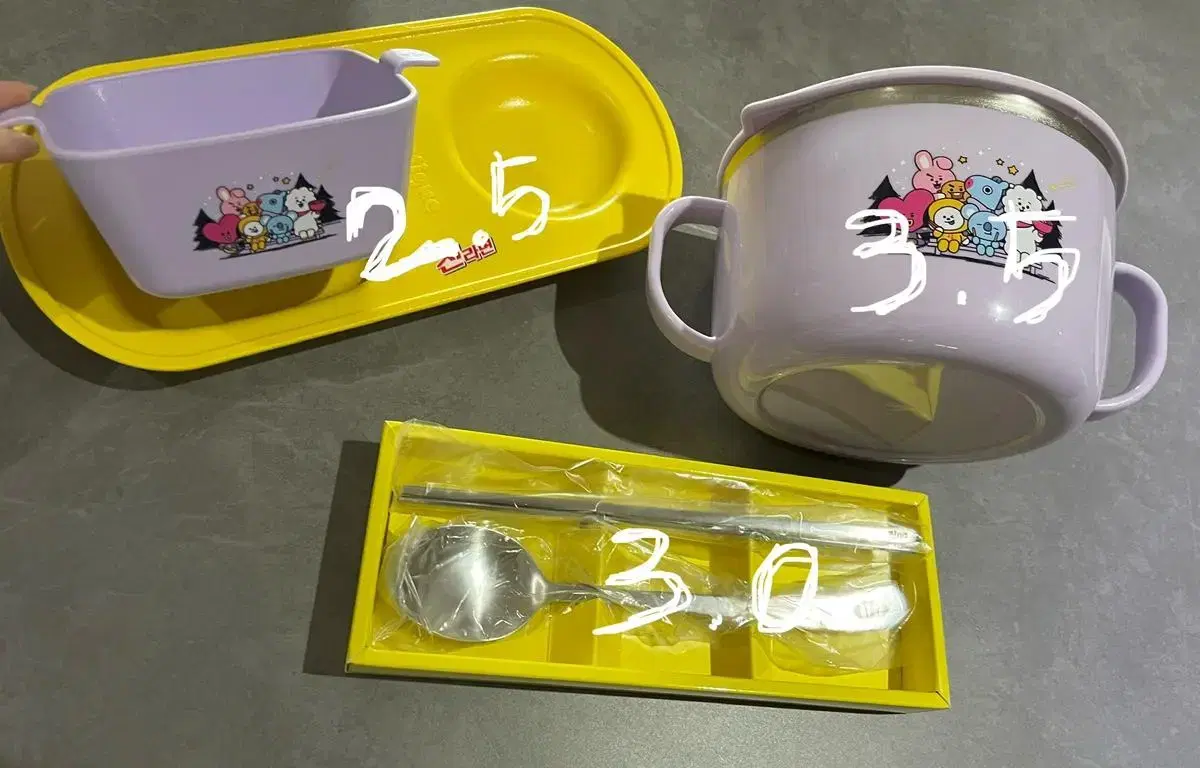 BTS (방탄소년단) Jin Ramen Collaboration Tableware