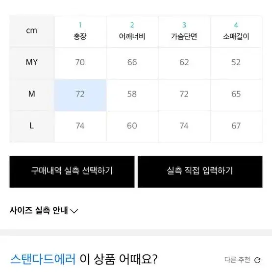 스텐다드에러 에센셜 패딩점퍼