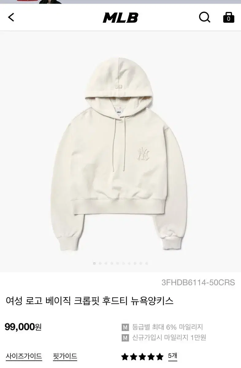 MLB Crop Hoodie