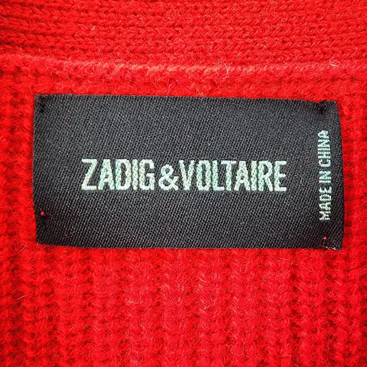 [S]  Zadig&Voltaire 쟈딕앤볼테르 울 캐시미어 니트 스웨터