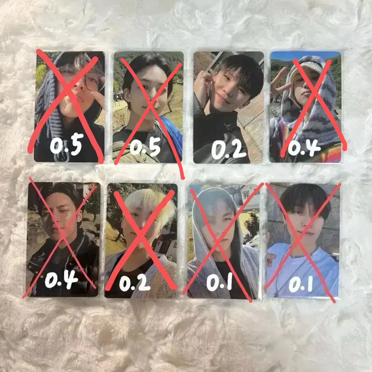 Seventeen in the Forest photocard wts