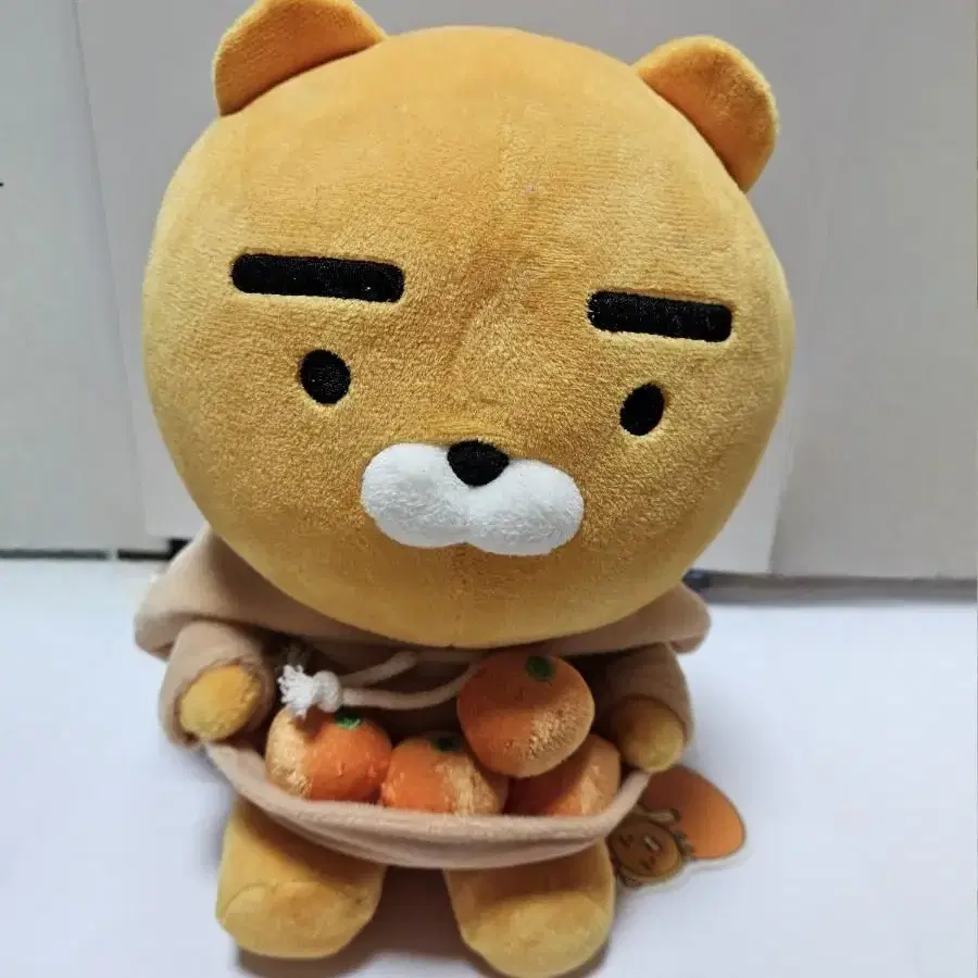 카카오프렌즈 제주 감귤 라이언 30cm 인형