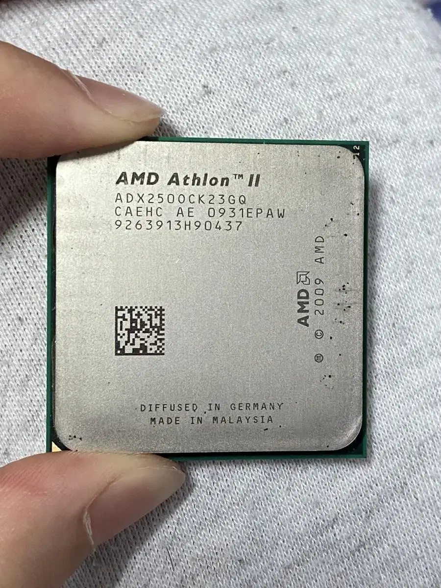 AMD 애슬론 II X2 + AMD 기본쿨러