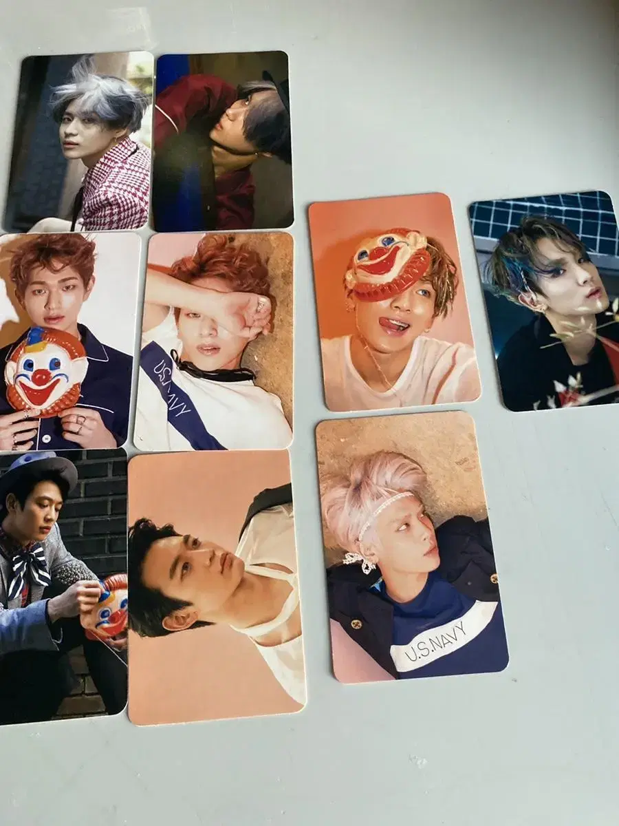 shinee odd sticker photocard