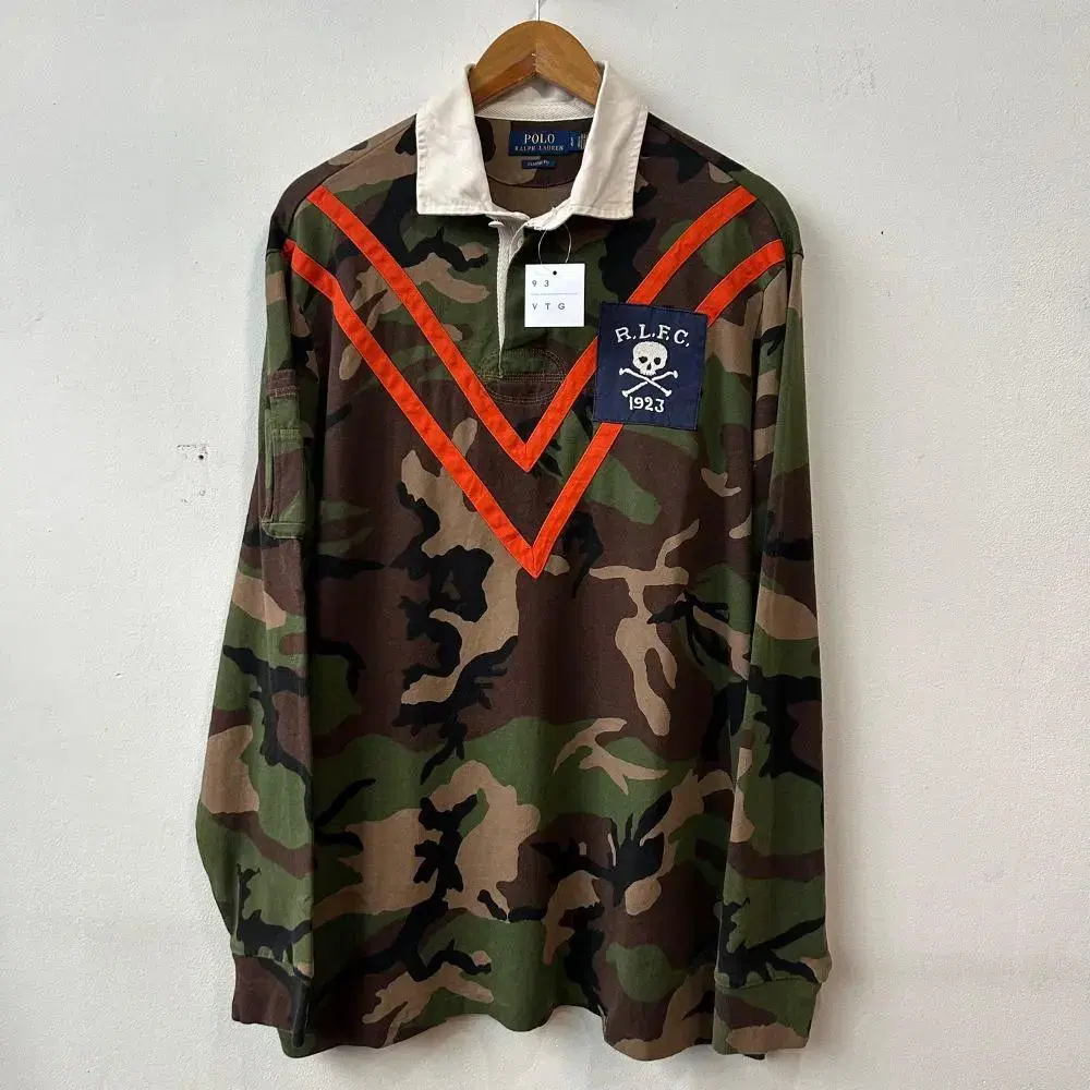 10764 - Polo Ralph Lauren R.L.F.C 1923 Camo Rugby Tee