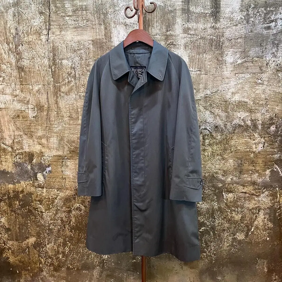 70s 80s Vintage Old Burberry Coat