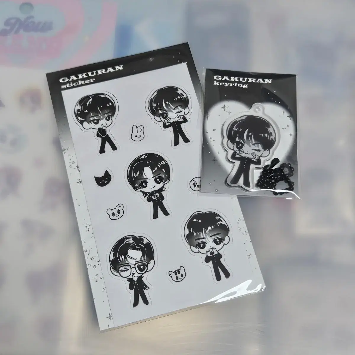 Iltonnim txt Gakuran sticker soobin keyring sealed wts txt photocard Unofficial goods