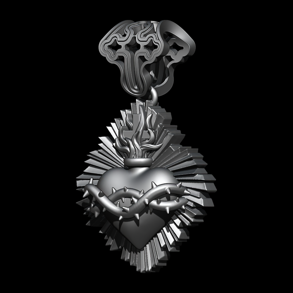 NONMESSPRODUCTS | Holy Heart Pendant S