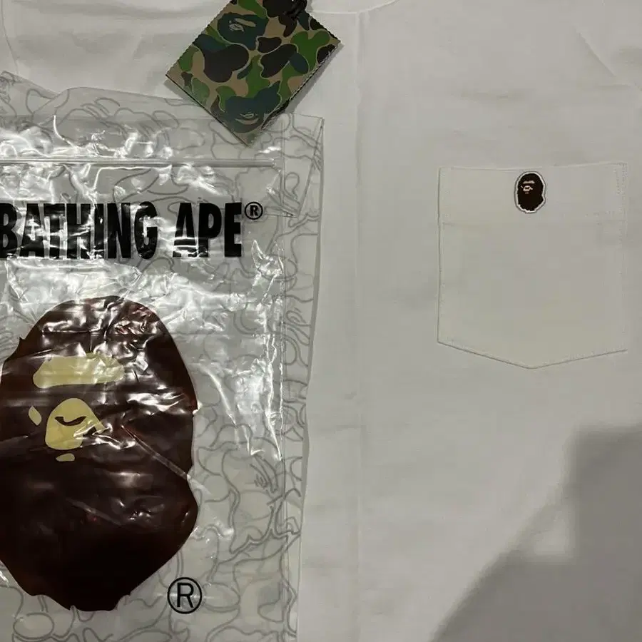 BAPE 에이프헤드 원포인트 포켓티