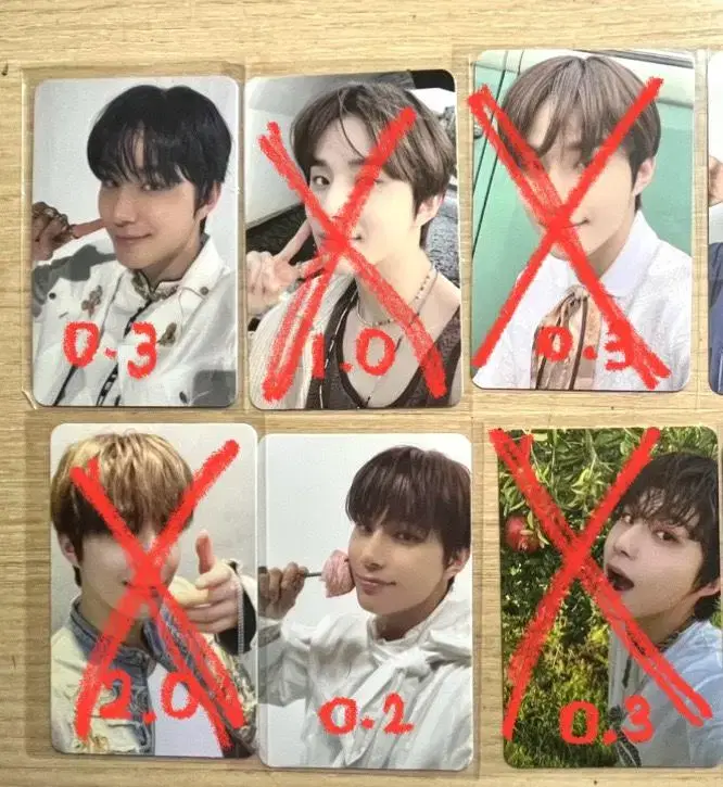 Jungwoo photocard wts