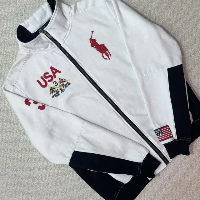 폴로 polo USA 후리스 자켓